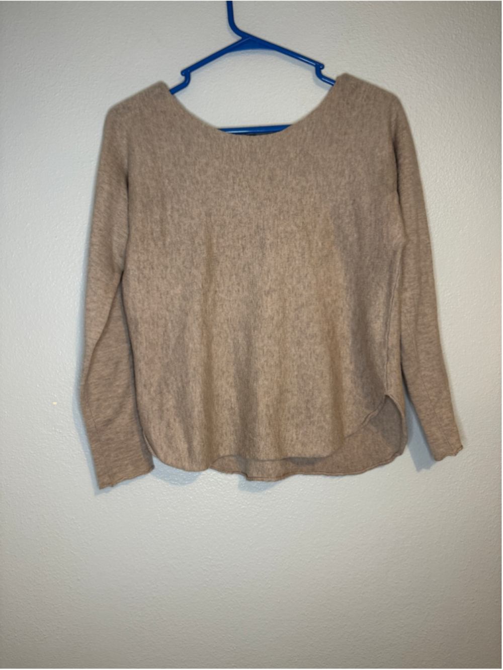 Vince Cashmere Boat Neck Sweater Oatmeal XS